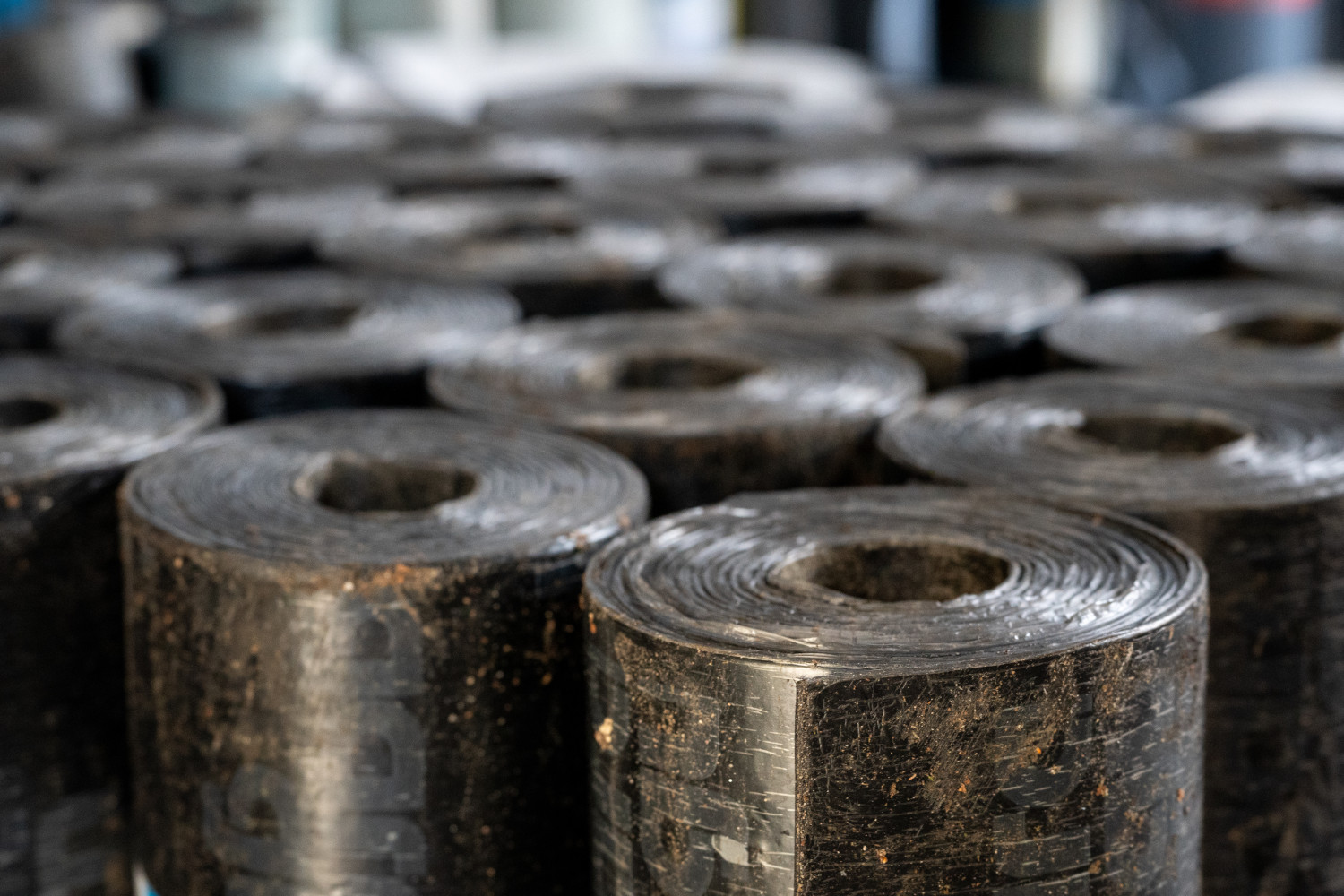 Verschillende dakbdekking