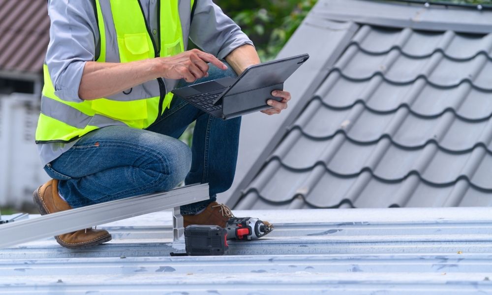 Controle en dakinspectie bedrijfspand